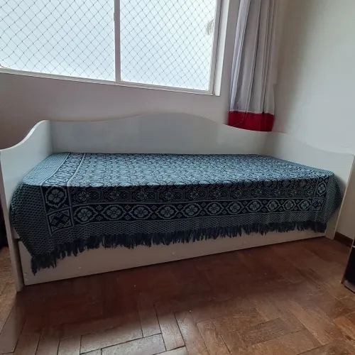 Sofá Cama com cama auxiliar com os 2 Colchões