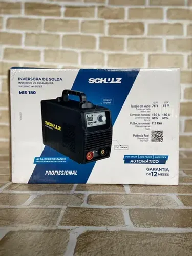 Maquina de Solda Inversora Profissional 180A - Schulz