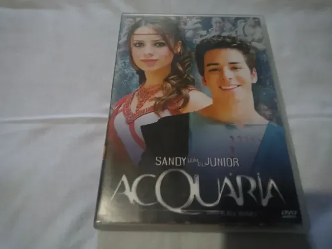 DVD original Filme Acquaria Sandy e Júnior 