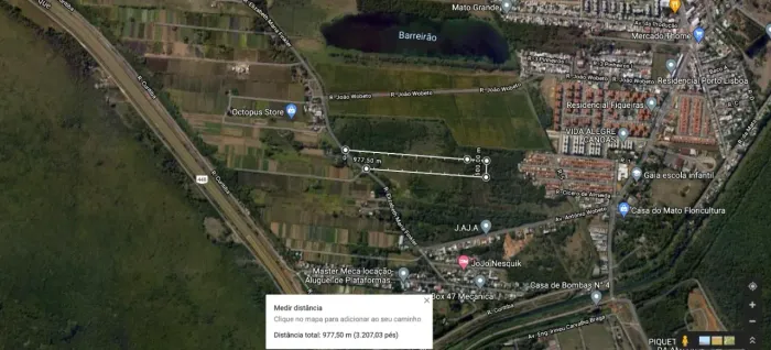 Terreno a venda no bairro Mato Grande com 24.868,10m²