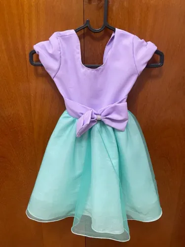 Vestido Infantil Menina - Pequena Sereia Novíssimo nunca usado