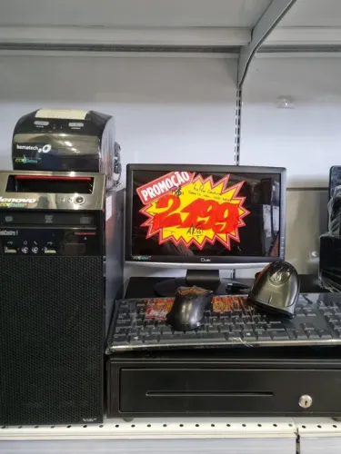 Kit PDV Completo Sem Sistema para Comércio Intel Core i3 com SSD Garantia Loja Física