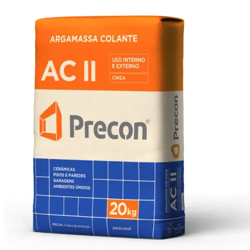  Argamassa AC 2 ac ii Colante Interno e Externo Cinza 20kg Precon