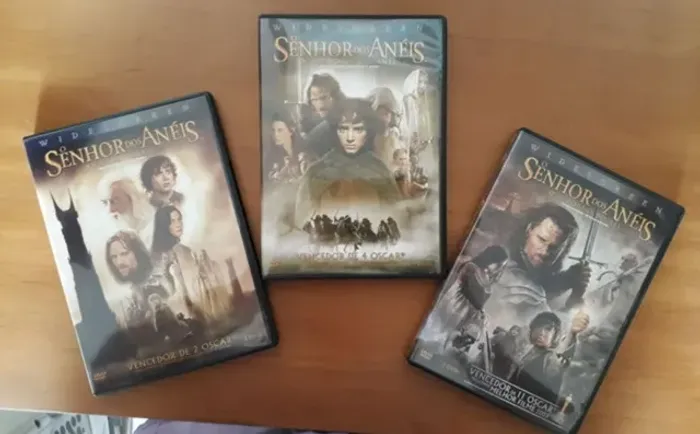 DVD'S Box "O Senhor dos Anéis"