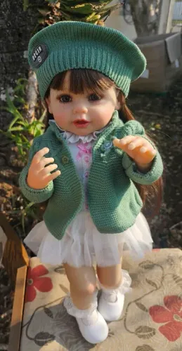 Bebê Reborn Corpo todo de silicone 55cm
