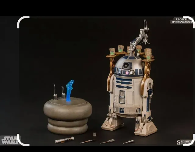 Hot toys sideshow  star wars r2d2  luxe
