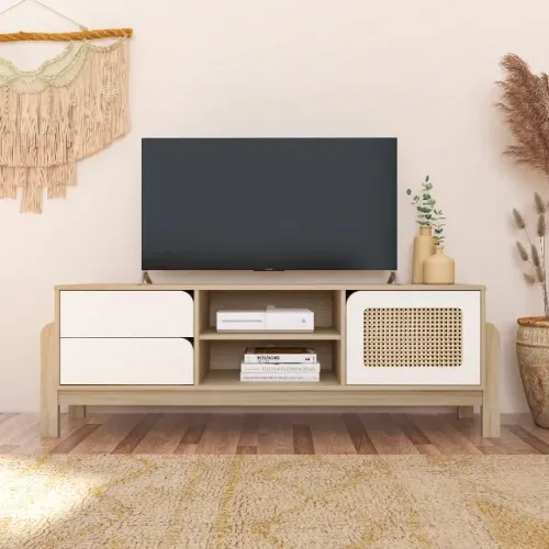 Rack Nature Suporta TV de até 75 Polegadas - NOVO LANÇAMENTO 