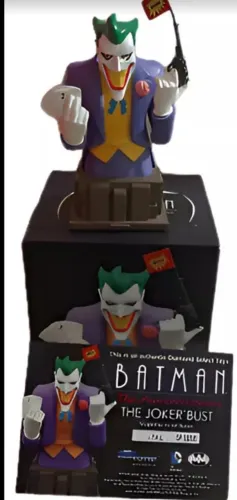 Coringa mini bust Joker Batman The Animated Series