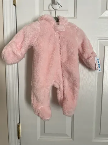 Macacão Bebê Carter's Rosa novo - Conforto e Estilo!