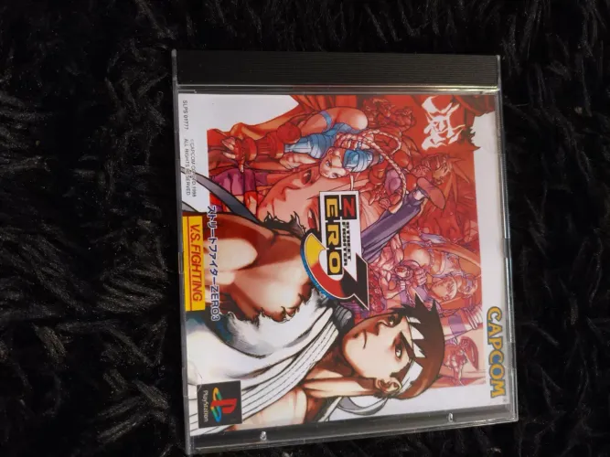 Jogo street fighters zero 3 ps1