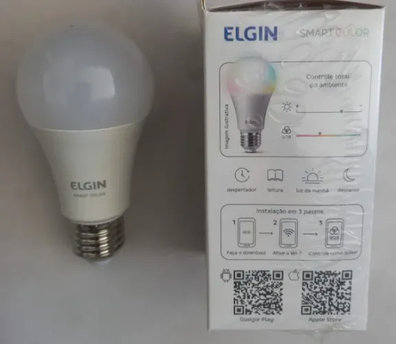 Lâmpada Elgin Smart Color RGB