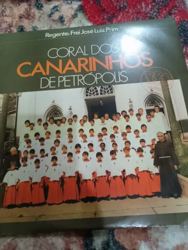 Disco Vinil Coral dos Canarinhos de Petrópolis