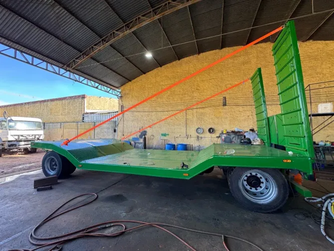 Carreta prancha Julieta 2 eixos 