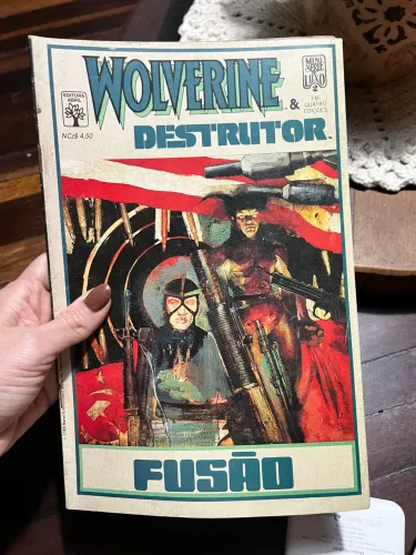 Wolverine e Destrutor - Edição Completa: Fusão Em 04 Ediçoes