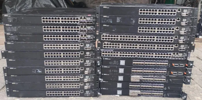 Lote Switch Dell Gigabit Poe C Uplink 10G N3024 N4032F N2024 N2048P