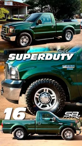 Roda Ford F 250 Superduty aro 16 Prata novas 