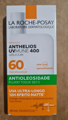 Protetor Solar La Roche-Posay Anthelios UVMune 400 Airlicium FPS 60 - 40ml