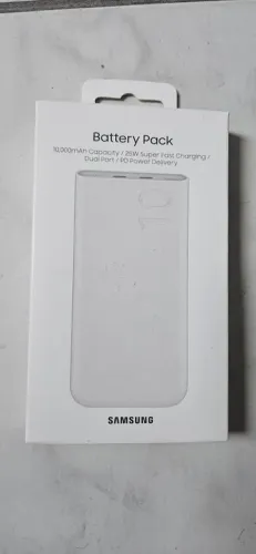 Bateria Portátil Samsug Turbo 25w 10mil mAh