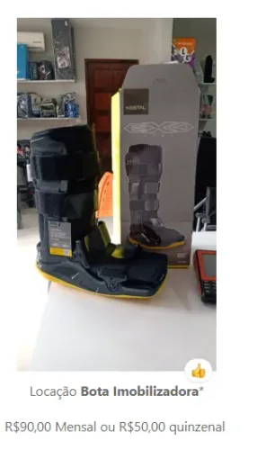 Locação Bota Imobilizadora