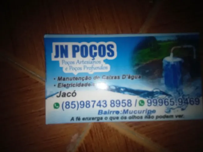 Jn poços fazemos perfuração de poços Profundo e artesanal *