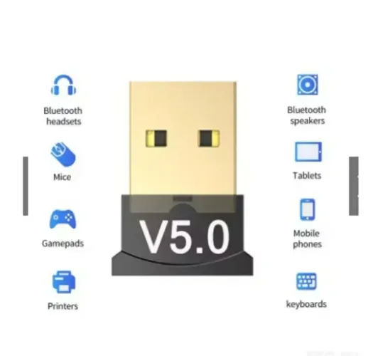 Adaptador bluetooth 5.0 USB
