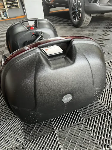 Kit Completo de Baús Givi + Suportes para Honda CB500X ? Pronto pra Viajar!