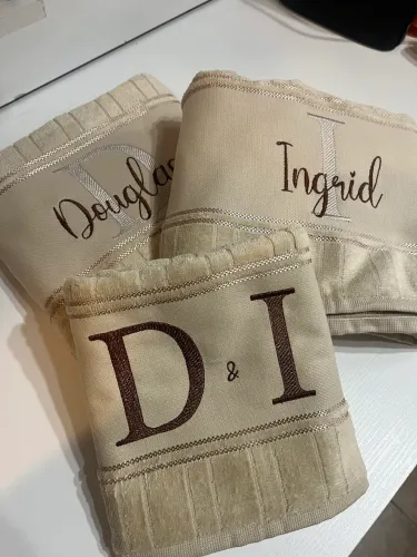 Kit toalha de banho personalizado 