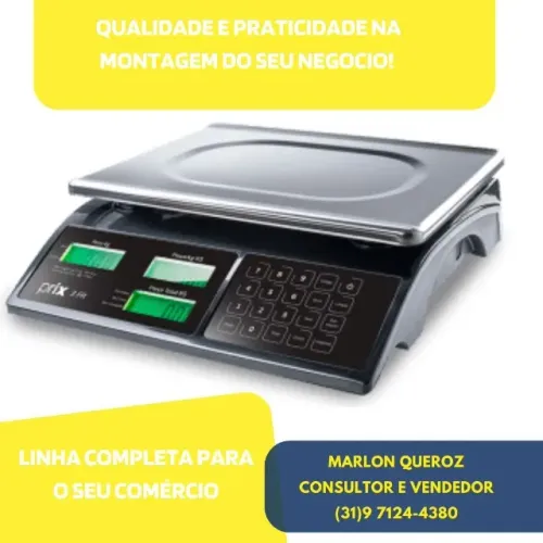 Balança Eletrônica 32KG Prix3 Toledo Bivolt