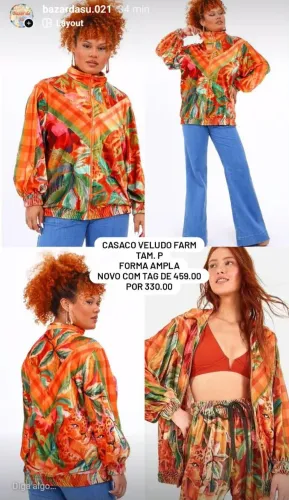 Casacos e jaquetas da Farm