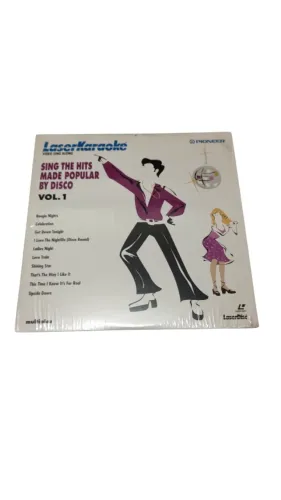 Laser Disc Karaoke Sing The Made Popular by Disc Volume 1 Semi-Novo