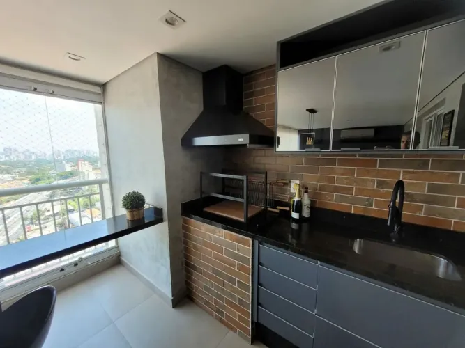 Apartamento 146m² 3 suítes Varanda Gourmet Quartier Vila Mascote