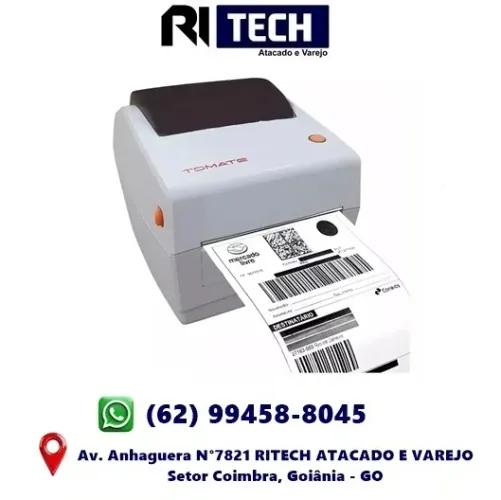 Impressora Térmica Código De Barras E Etiquetas Shopee Mercado Livre Ecommerce Tomate