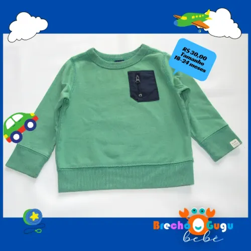 Casaco Baby Gap original, em bom estado!!! Tamanho: 18-24 meses