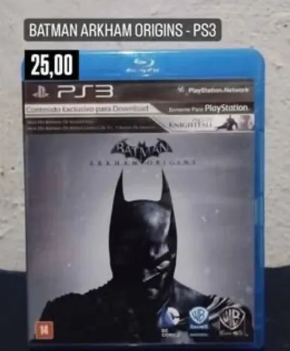 JOGOS BATMAN ARKHAM PS3