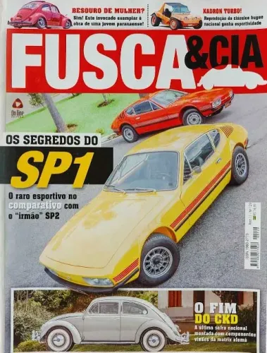 VW SP1 - Revistas Fusca e Cia com histórias - escolha a sua