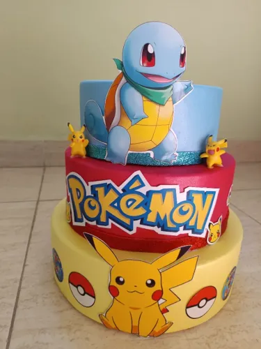 Bolo fake pokémon 