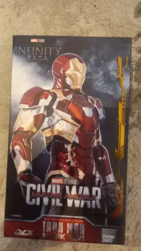 Homem de ferro/ Iron man dlx mark 46 Theezero perfeita