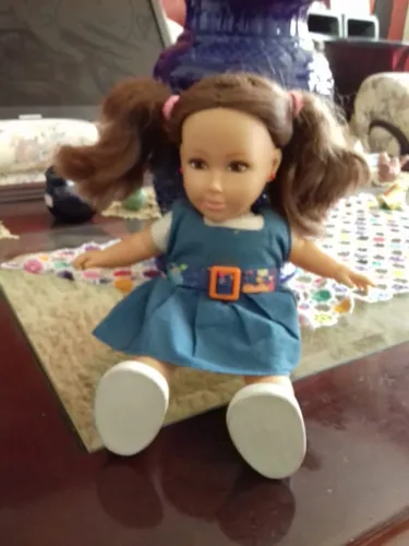 Boneca Ana Chiquititas em vinil linda e muito antiga