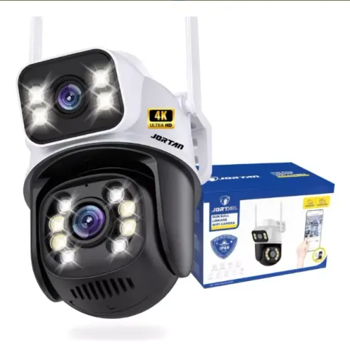 Câmera de Segurança Externa Lente Dupla a Prova D'água