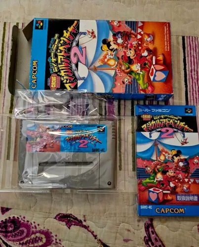 Mickey Circus Magical Quest 2 Super Nintendo 
