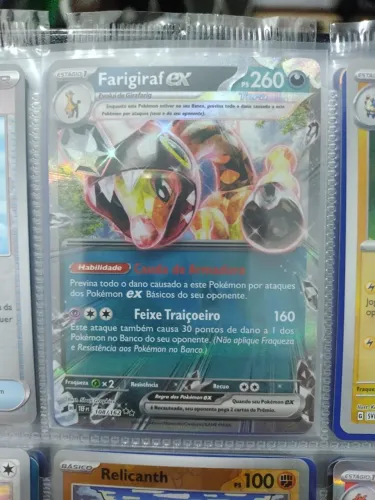 Pokemon copag - Farigiraf Ex - (108/162)