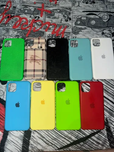 Combo 9 capinhas iphone 11 pro max