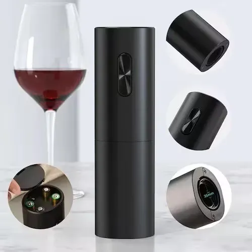 Abridor de Vinho Elétrico Automático - Prático, Moderno e Elegante