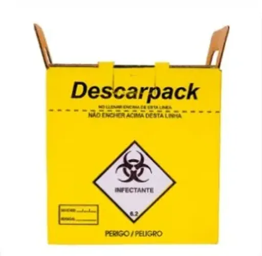 COLETOR PERFUROCORTANTE 7L DESCARPACK