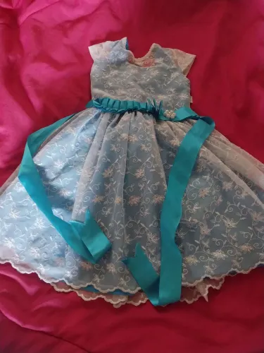 Vestido de Festa Menina 3 Anos