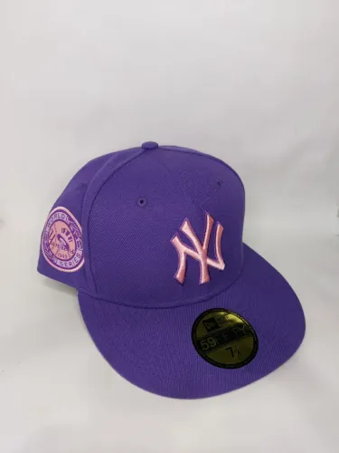 Boné New York Yankees Roxo - New era - 59fifty - Word séries - Baseball - Mlb