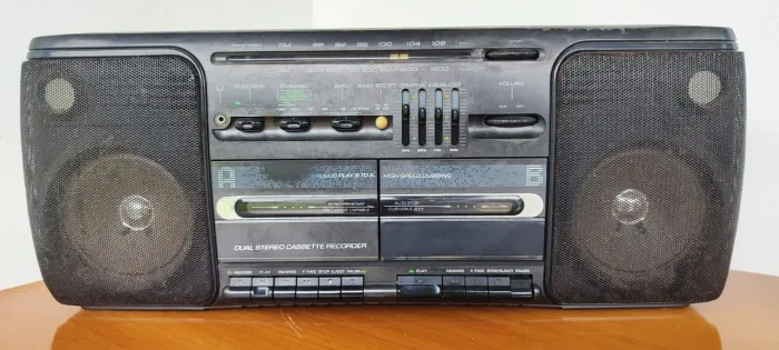 Som G&E Dual Cassette - Vintage