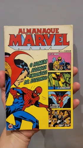 Hq Almanaque Mavel n1 original 1979 RGE