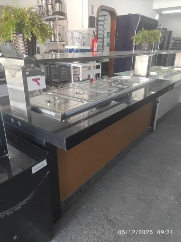 Bh Buffet restaurante aquecido para 10GNs 