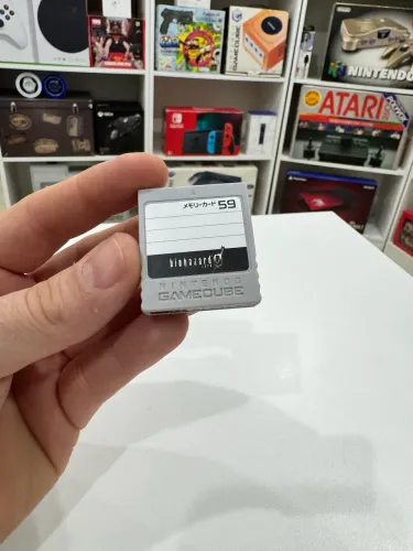 Vendo Memory Card Game Cube 59 Blocos Resident Evil zero - original 